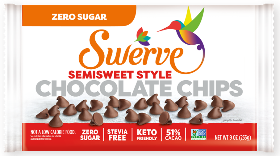 Swerve Chocolate Chips-Swerve-Semi Sweet-9 fl. oz.-1/Case