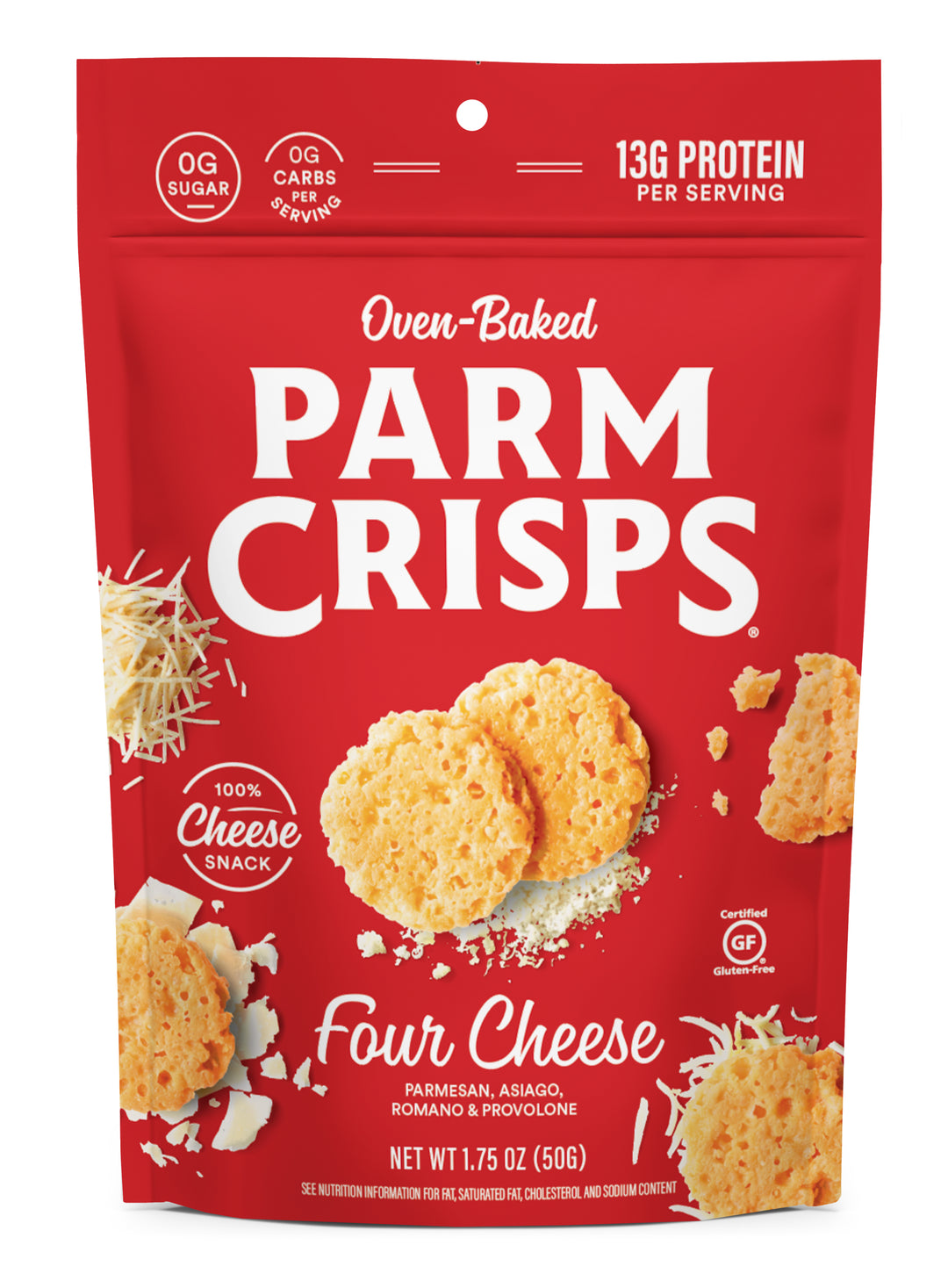 Parm Crisps Four Cheese-1.75 oz.-12/Case