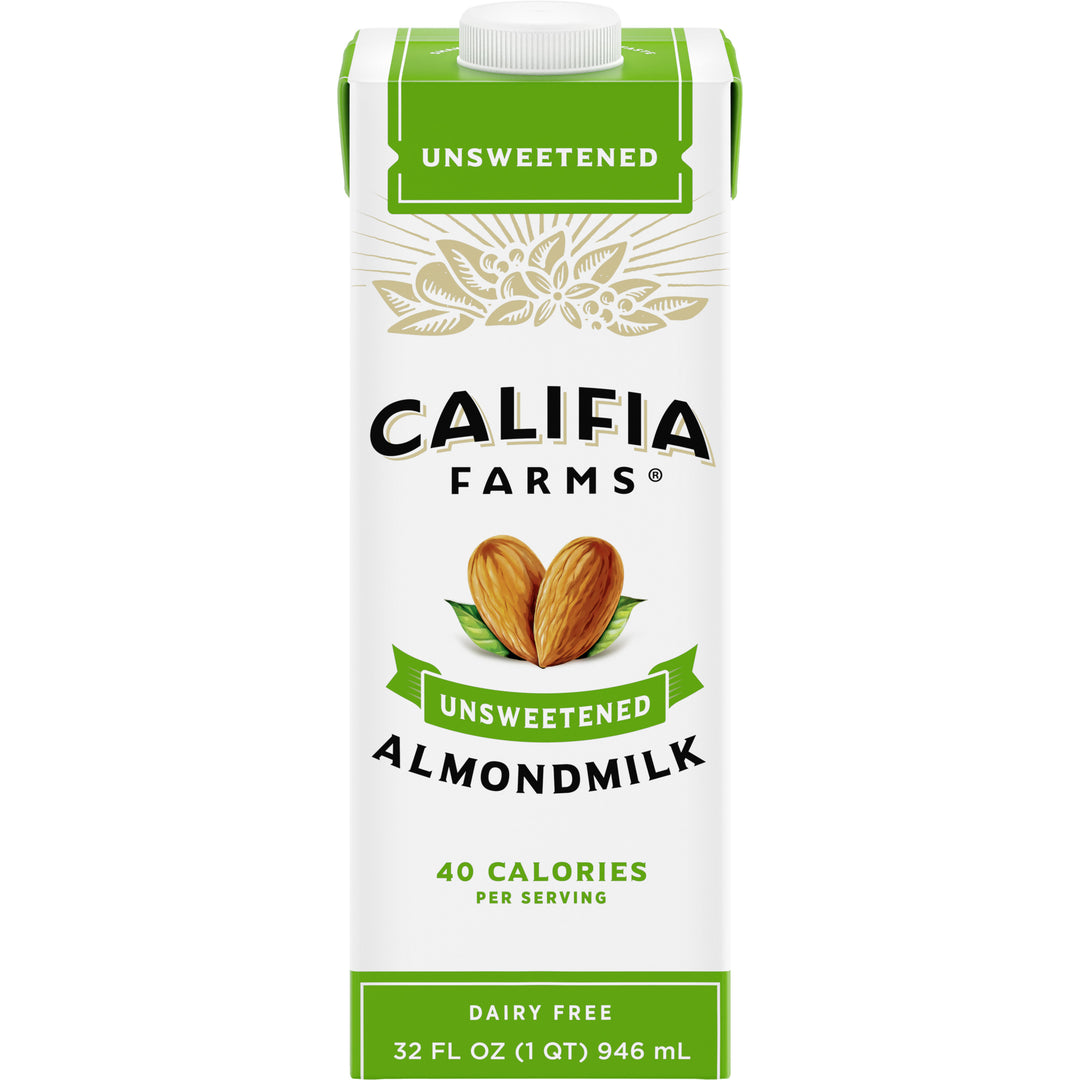 Califia Farms Unsweetened Almond Milk-32 fl. oz.-6/Case