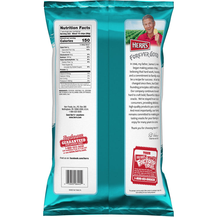 Herr Brands Crisp N'tasty Potato Chip-7 oz.-12/Case