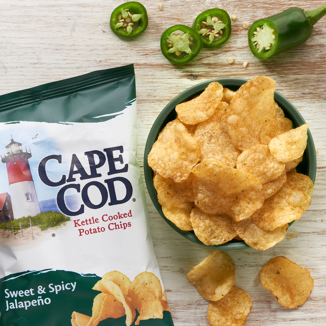 Cape Cod Jalapeno Potato Chip-2 oz.-6/Case