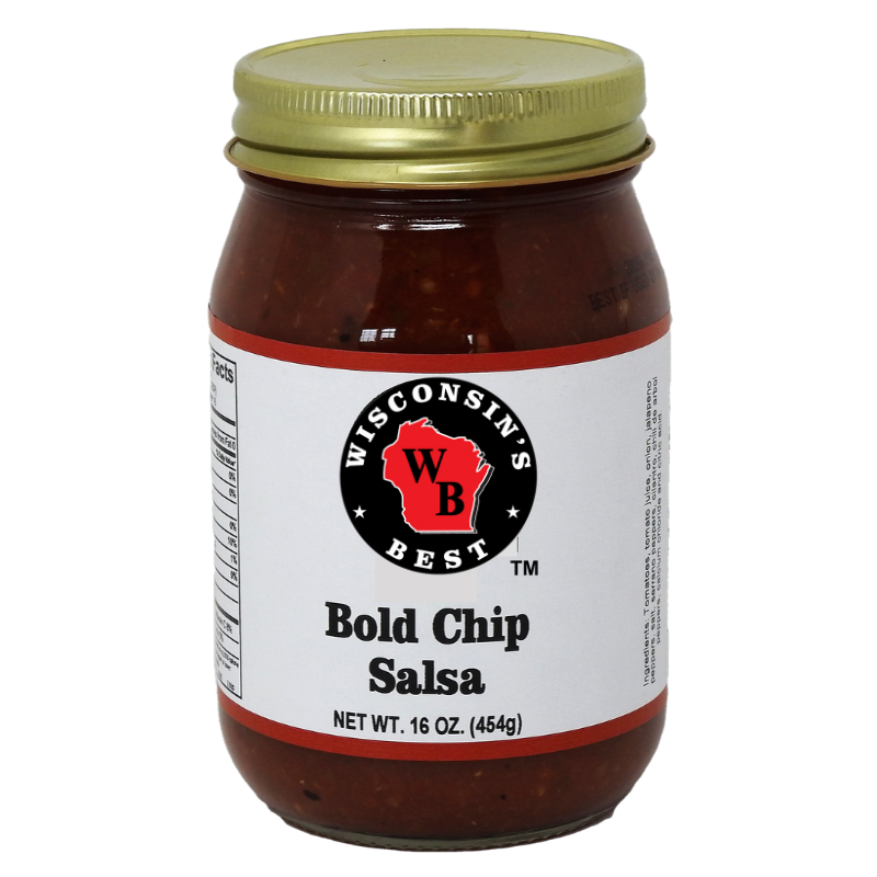 Wisconsins Best Bold Chip Salsa Jar-16 oz.-12/Case