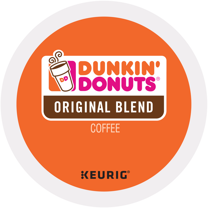 Dunkin Donuts Original Blend K-Cup Pod-22 Count-4/Case