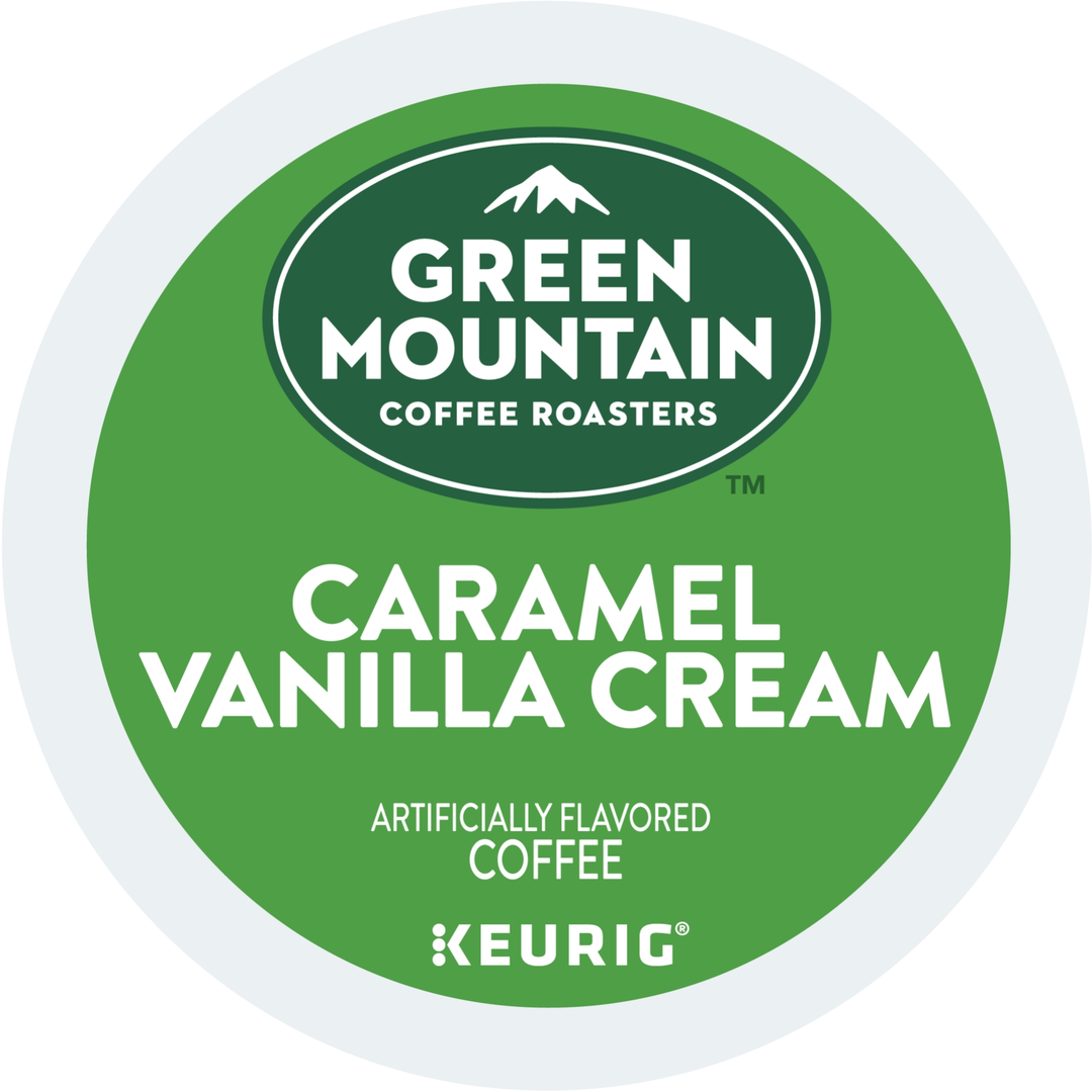 Green Mountain Coffee K-Cup Pod Caramel Vanilla Cream-24 Count-4/Case