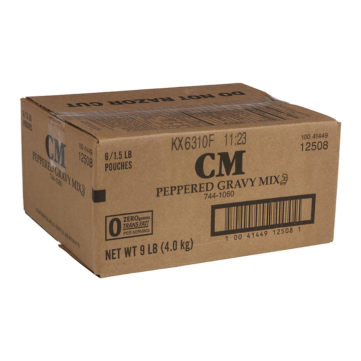 Continental Mills Value Peppered Gravy Mix-1.5 lbs.-6/Case