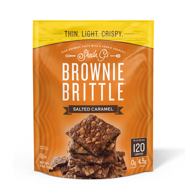 Sheila G's Brownie Brittle Salted Caramel-5 oz.-6/Case