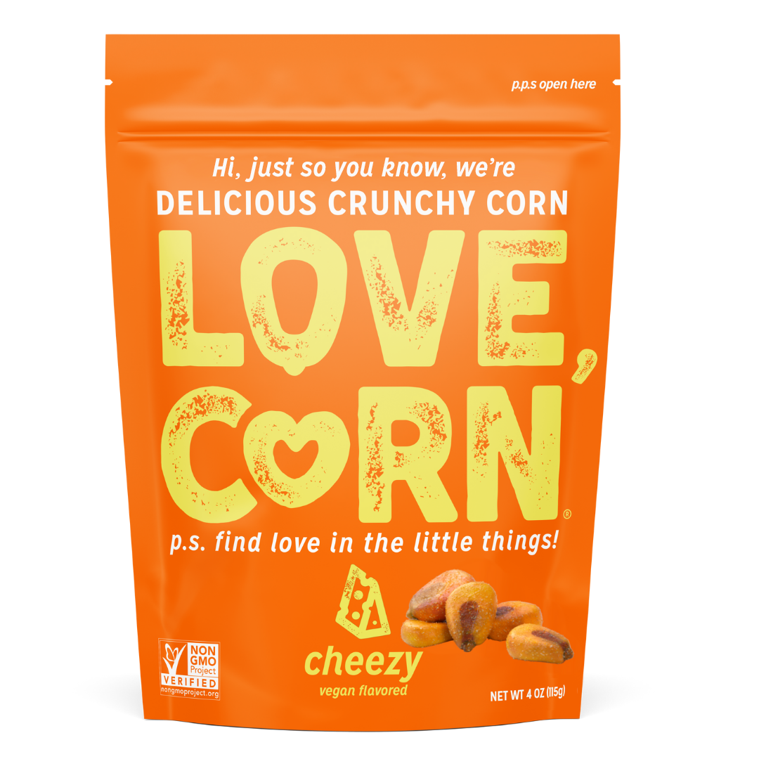 Love Corn Cheezy-4 oz.-6/Case