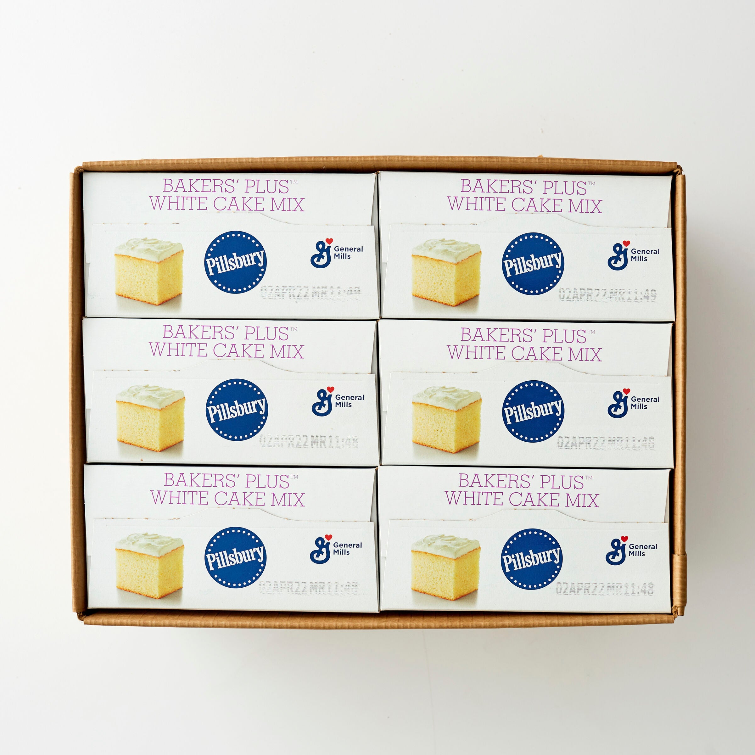 Pillsbury Cake Mix Whites4.5 lbs.6/Case MPN 111762000 Round Eye Supply