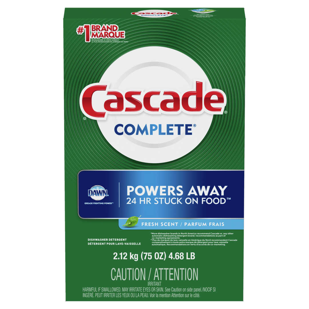 Cascade Complete Powder Fresh Granules-4.68 lbs.-7/Case
