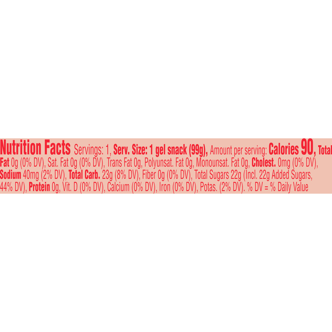 Snack Pack Gelatin Hunts Strawberry-14 oz.-12/Case