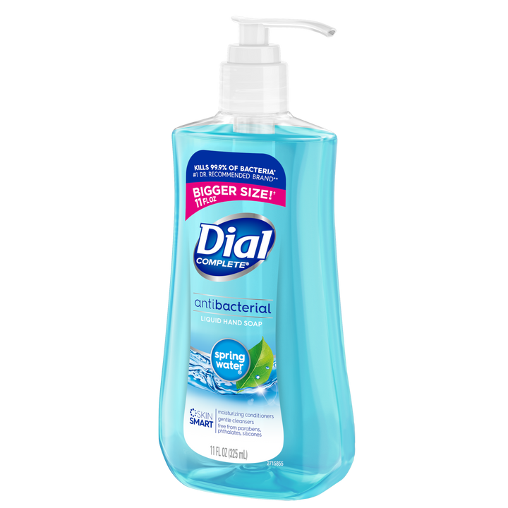 Dial Complete Liquid Hand Soap Spring Water Innerpack-11000 fl. oz.-4/Box-3/Case