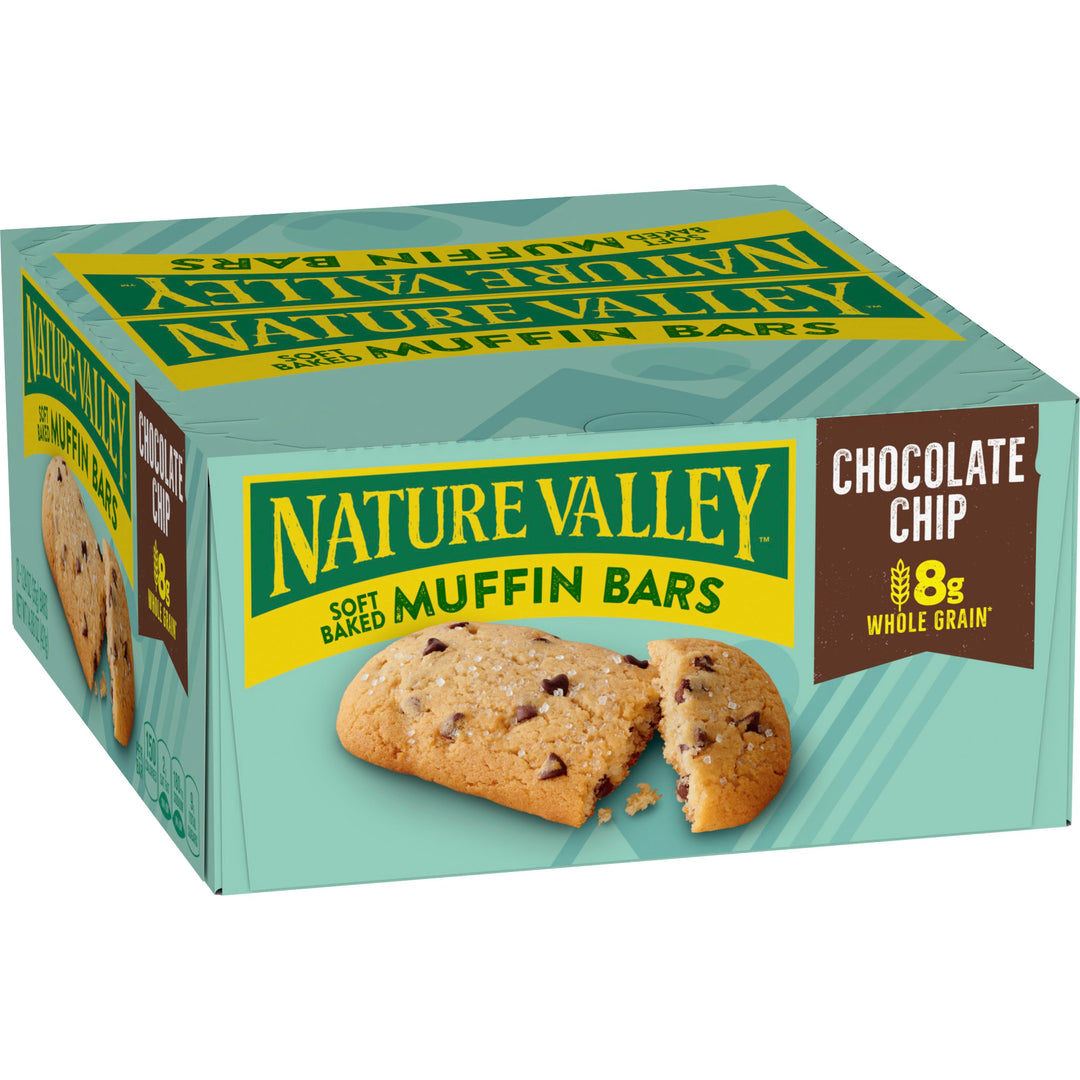 Nature Valley Soft-Baked Chocolate Chip Muffin Bars-1.24 oz.-12/Box-4/Case