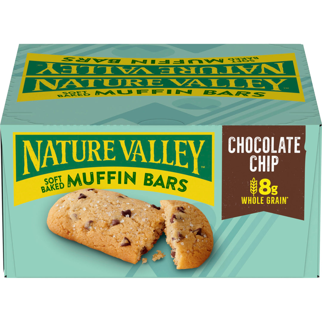 Nature Valley Soft-Baked Chocolate Chip Muffin Bars-1.24 oz.-12/Box-4/Case