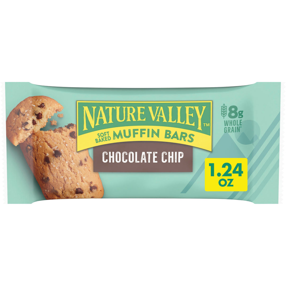 Nature Valley Soft-Baked Chocolate Chip Muffin Bars-1.24 oz.-12/Box-4/Case