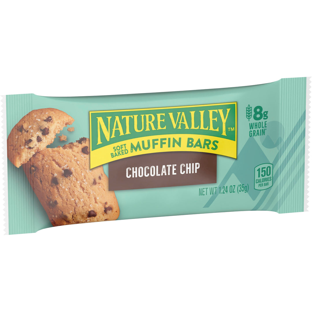 Nature Valley Soft-Baked Chocolate Chip Muffin Bars-1.24 oz.-12/Box-4/Case