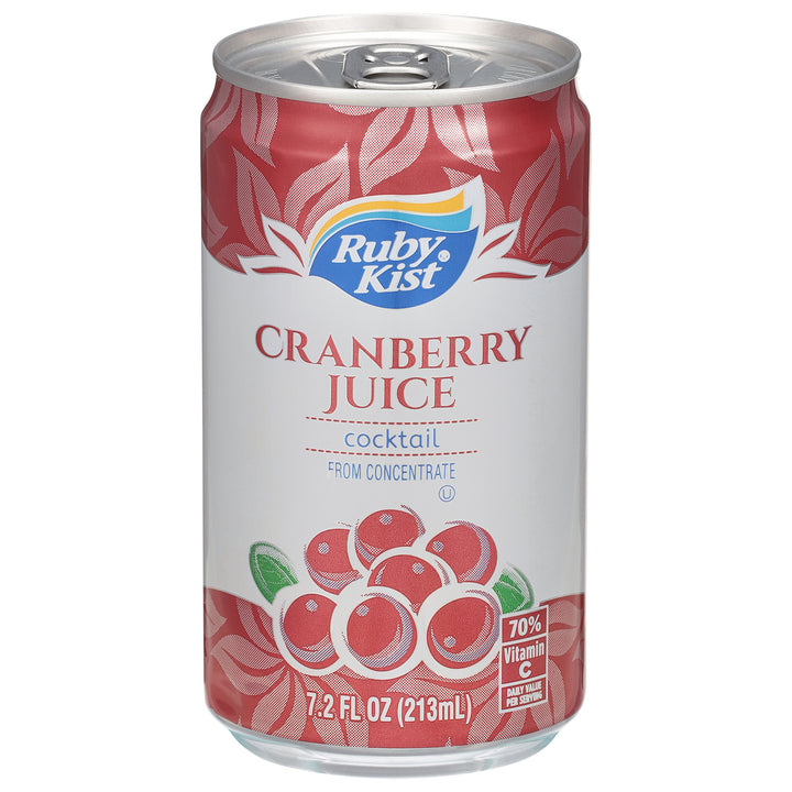 Ruby Kist 24/7.2 Cran Juice Cocktail-7.2 oz.-24/Case