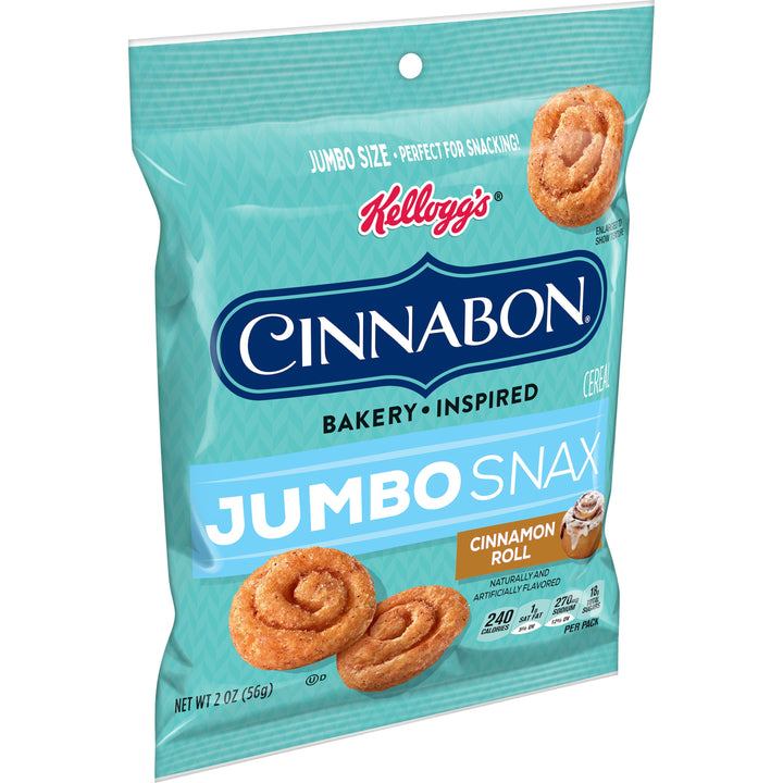 Kellogg's Snacking Cinnamon Roll Cereal-2 oz.-6/Case