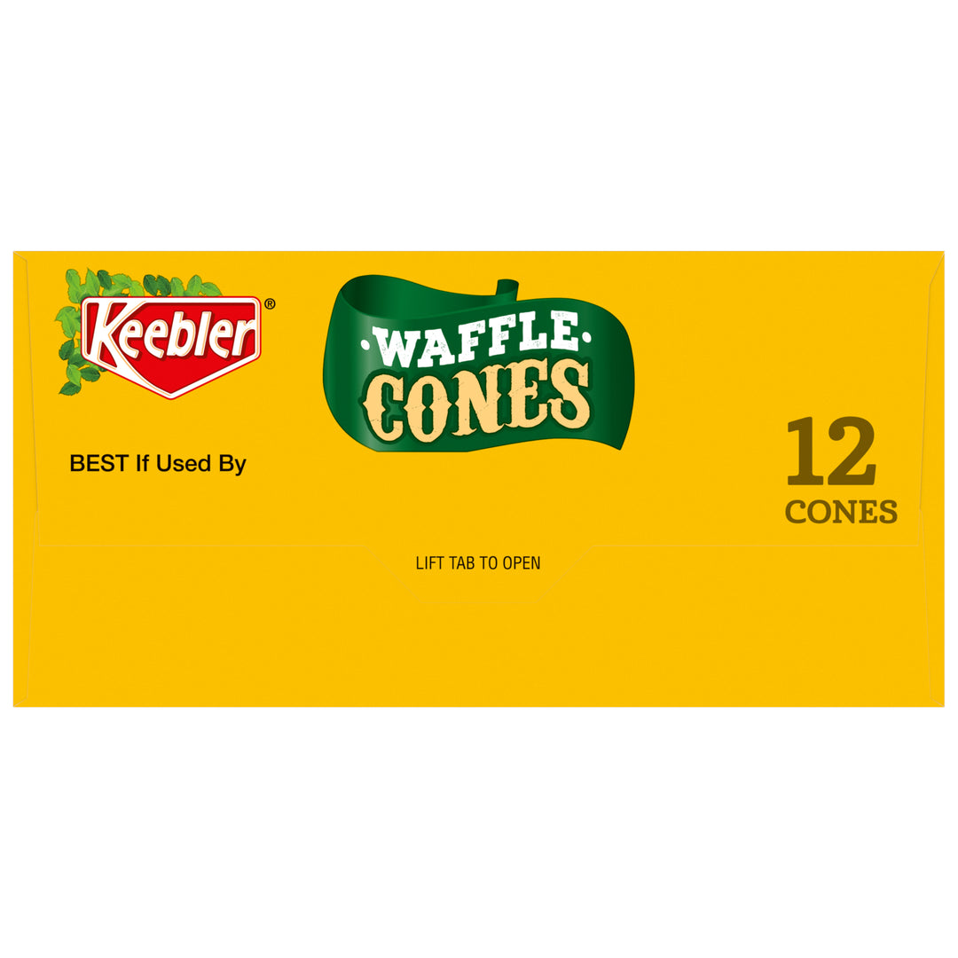 Kb-Ice Cream Cones 5Oz Waffle Cone-5 oz.-6/Case