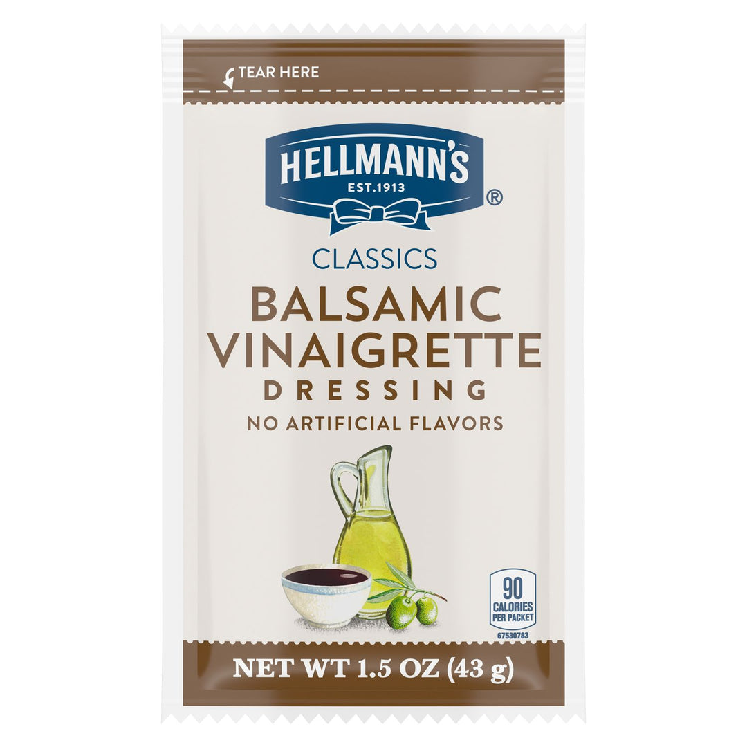 Hellmanns Classics Balsamic Portion Control Dressing Single Serve-1.5 oz.-102/Case
