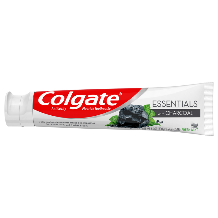 Colgate Essentials Toothpaste Charcoal-4.6 oz.-6/Box-4/Case