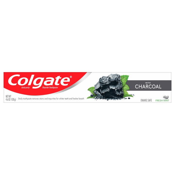 Colgate Essentials Toothpaste Charcoal-4.6 oz.-6/Box-4/Case