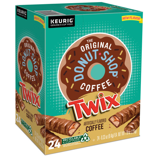 The Original Donut Shop Twix Coffee-Keurig Single Serve K-Cup Pods-24 Count-4/Case