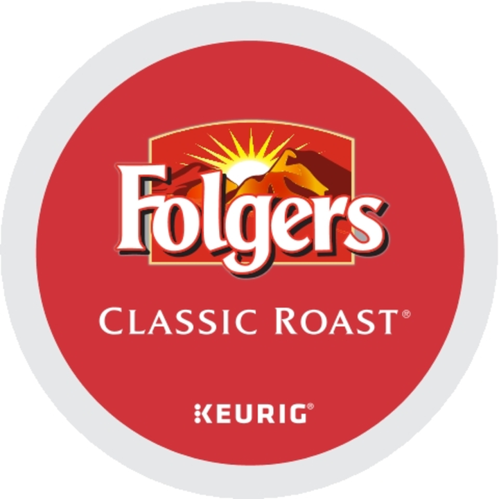 Folgers Classic Roast K-Cup Pod-24 Count-4/Case