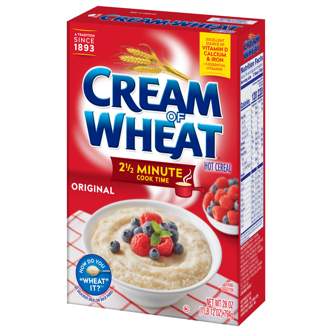 Cream Of Wheat Original Hot Cereal-28 oz.-12/Case