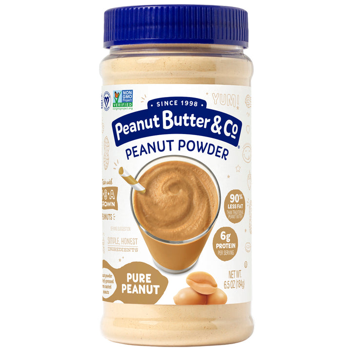 Peanut Butter & Co Mighty Nut Pure-6.5 oz.-6/Case