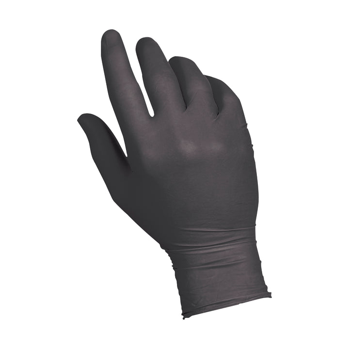 Companions Essentials Medium Nitrile Black Powder Free Glove-100 Each-100/Box-10/Case