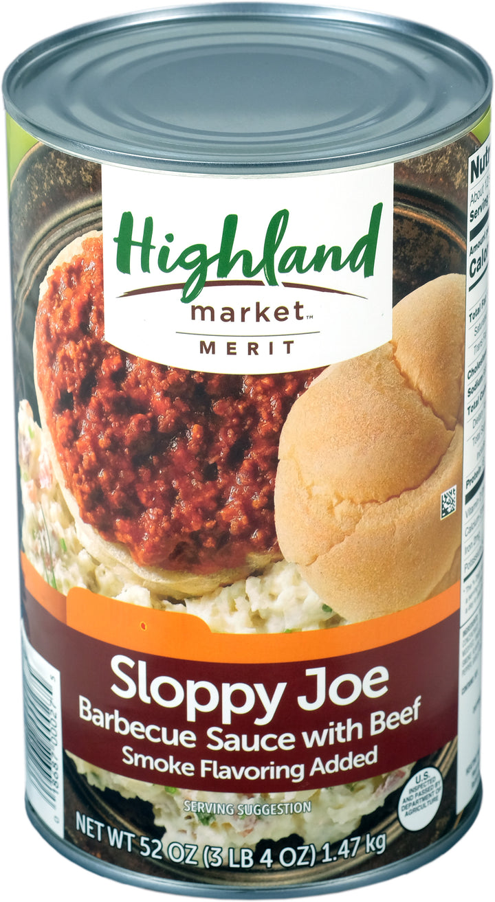 Highland Market Merit Sloppy Joe-52 oz.-6/Case