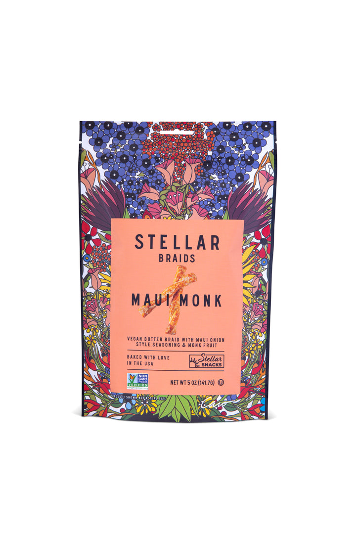 Stellar Snacks Maui Monk Pretzel Braids-5 oz.-6/Case