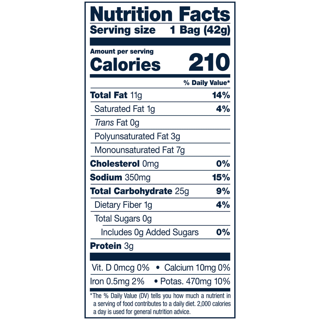 Cape Cod Sea Salt & Vinegar Kettle Chips-1.5 oz.-56/Case