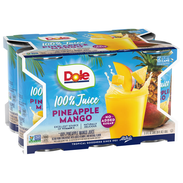 Dole Pineapple Mango 100% Fruit Juice-36 oz.-8/Case
