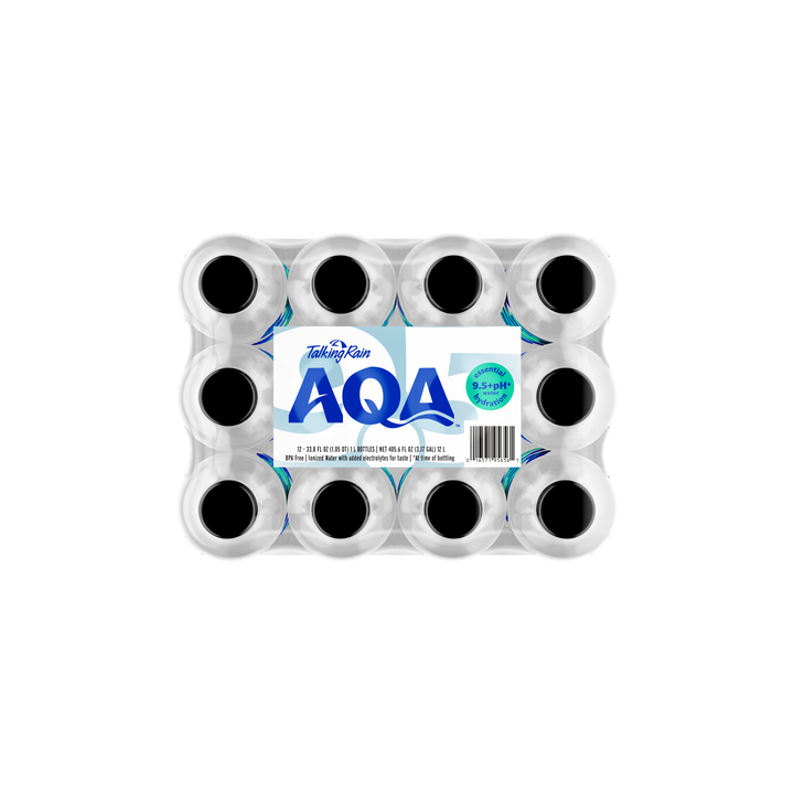 Talking Rain Tr Aqa Alkaline Water 1L (33.08Oz) Bottle Branded Film (12Pk)-33.8 fl. oz.-12/Case