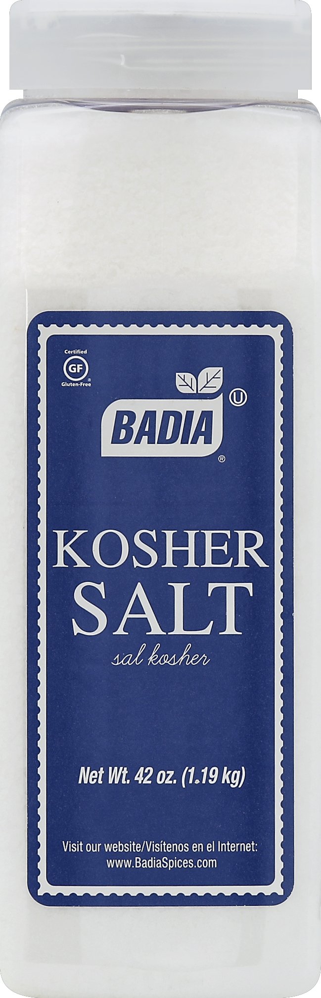 Badia Kosher Salt-42 oz.-4/Case