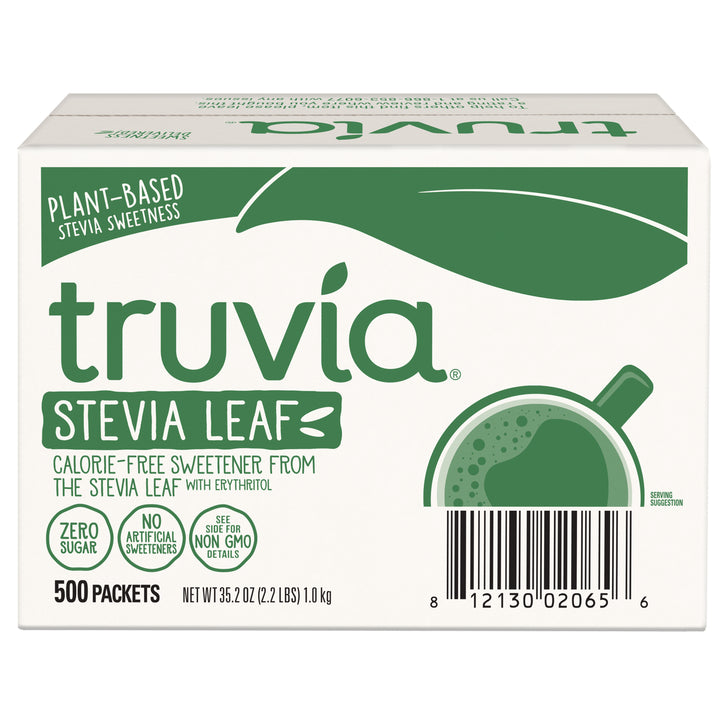 Truvia Natural Stevia Sweetener Packets-500 Each-1/Case