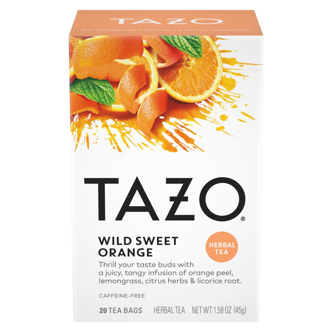 Tazo Tea Wild Sweet Orange-20 Count-6/Case