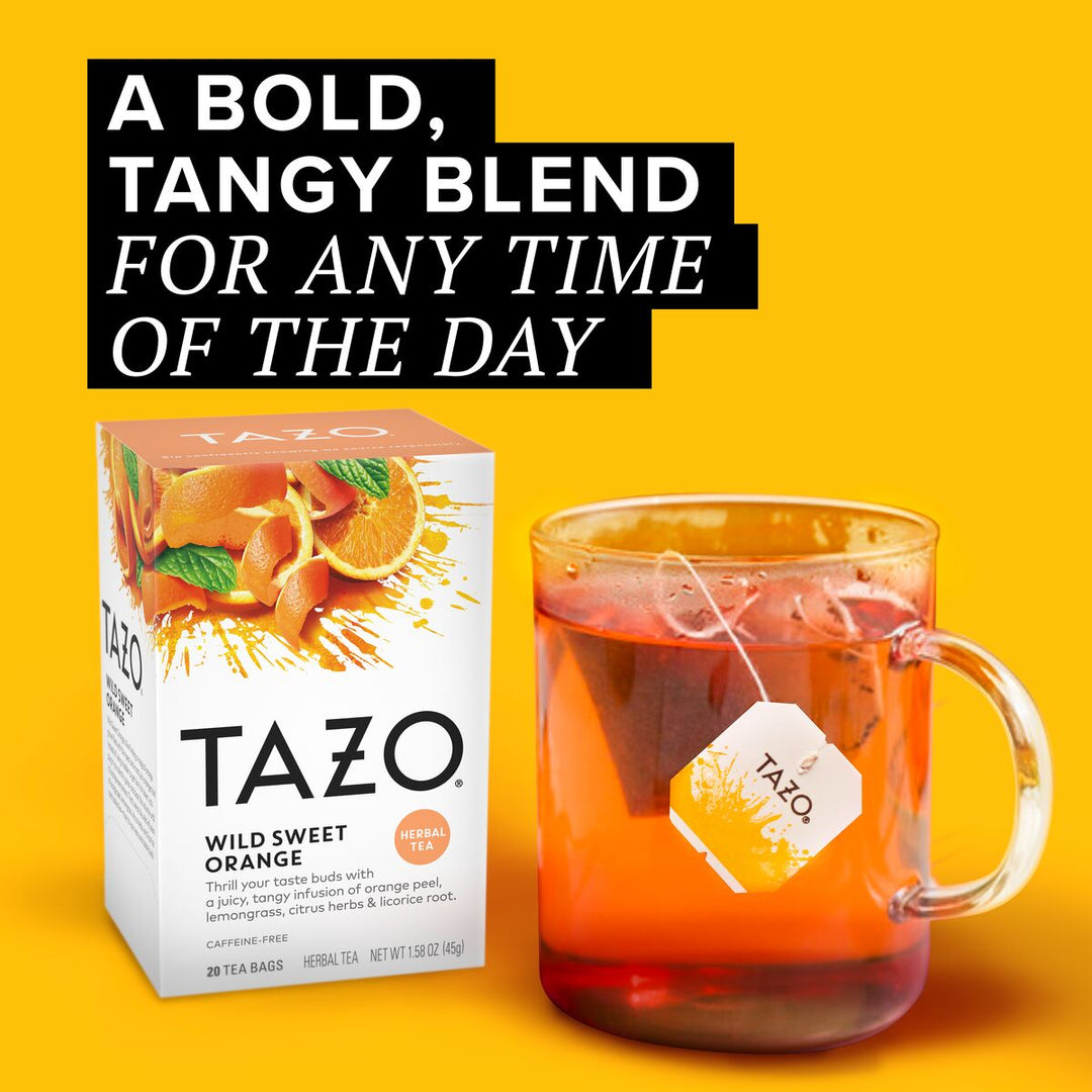Tazo Tea Wild Sweet Orange-20 Count-6/Case