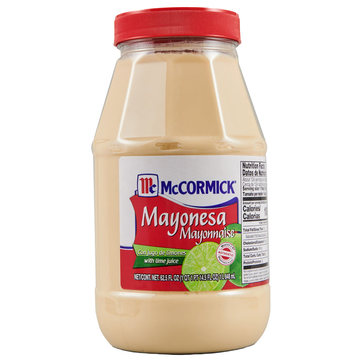 Mccormick Mayonnaise With Lime Juice Sauce Jar-62.5 fl. oz.-6/Case