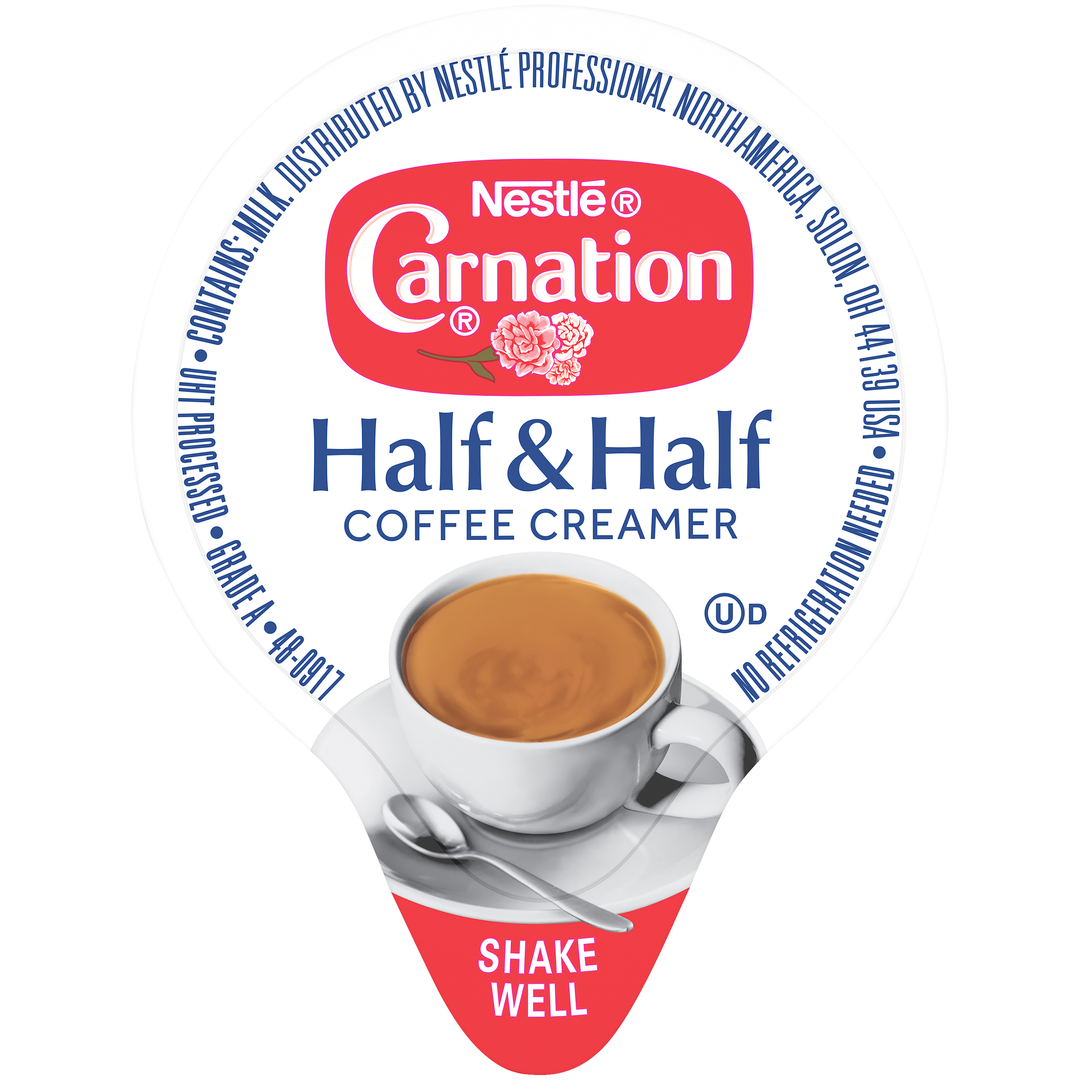 Carnation Nestle Single Serve Half & Half Creamers-0.303 fl. oz.