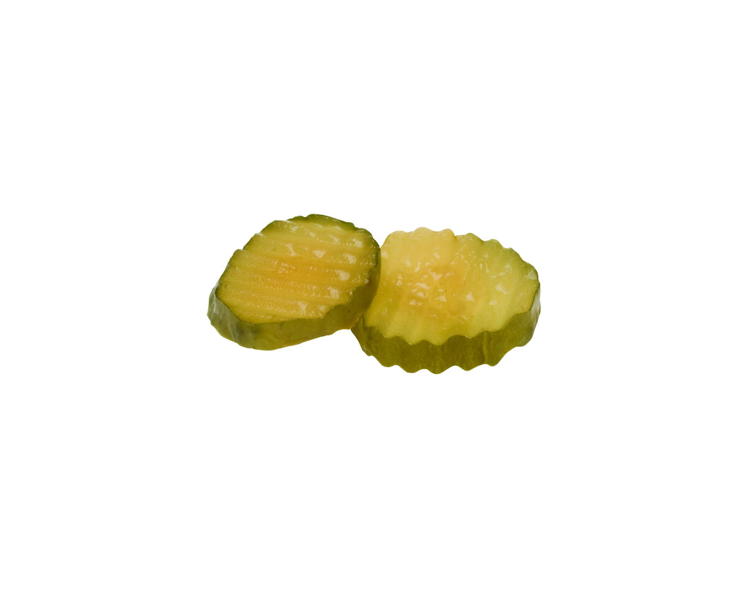 Bay Valley Dill Hamburger Slice 1/4" Pickle Slice Bulk-1 Gallon-4/Case