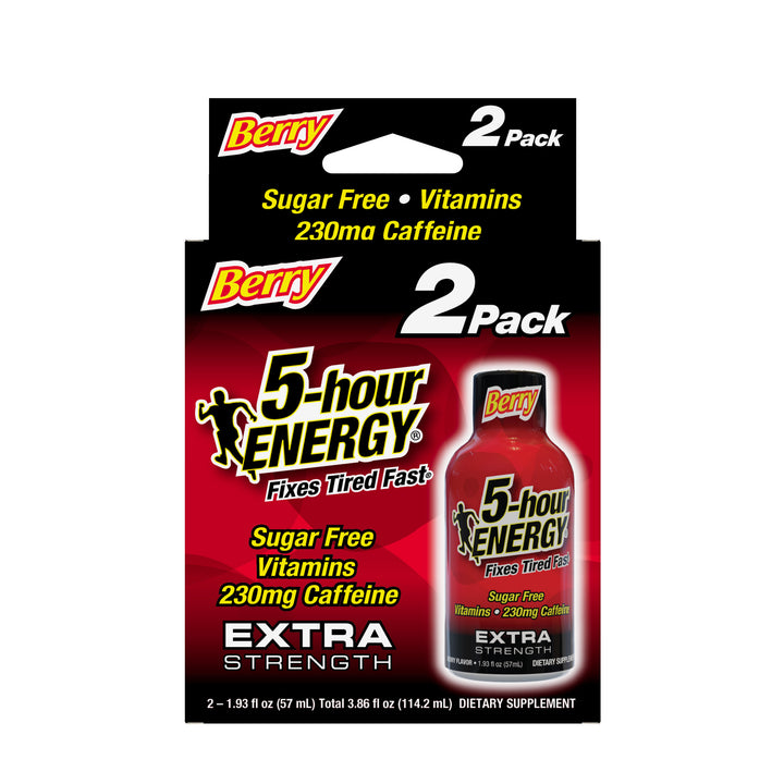 5-Hour Energy Extra Strength Berry-1.93 fl. oz.-6/Box-18/Case