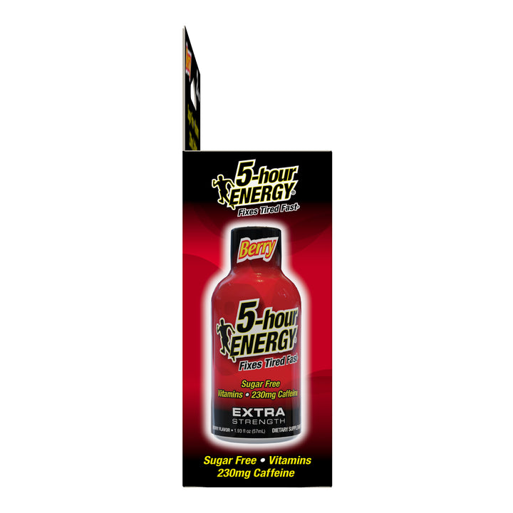 5-Hour Energy Extra Strength Berry-1.93 fl. oz.-6/Box-18/Case