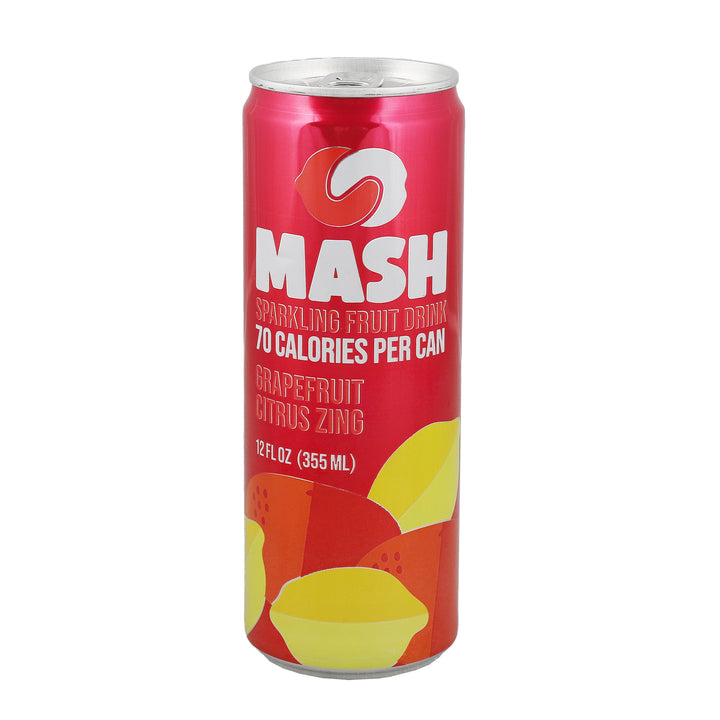 Mash Grapefruit Citrus Zing Slim Cans Case-12 fl. oz.-12/Case