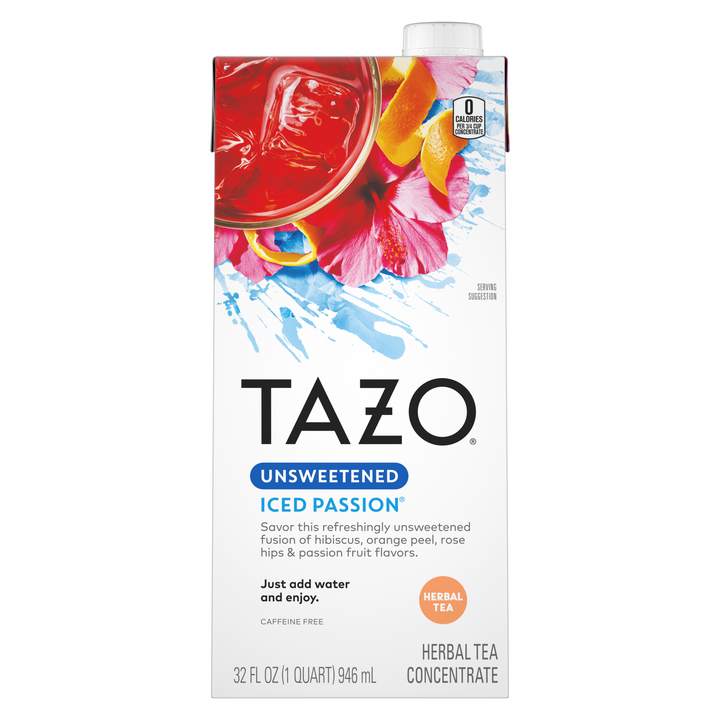 Tazo Unsweetened Iced Tea-32 fl. oz.-6/Case