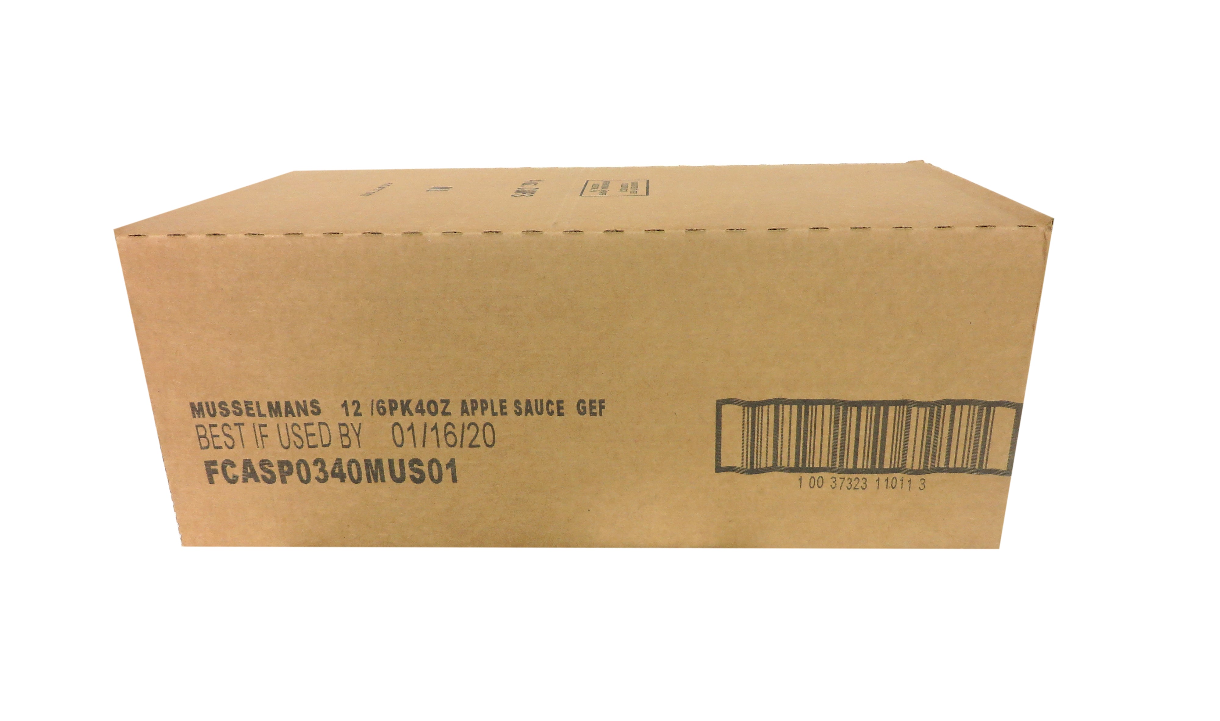 Musselman's Sweetened Applesauce24 oz.12/Case MPN FCASP0340MUS01