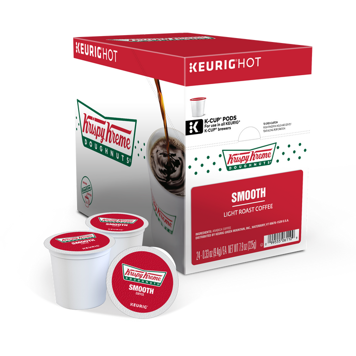Krispy Kreme Doughnuts Coffee K-Cup Pod Classic-24 Count-4/Case
