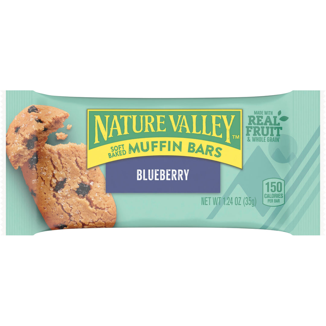 Nature Valley Soft Blueberry Muffin Bar-1.24 oz.-12/Box-4/Case