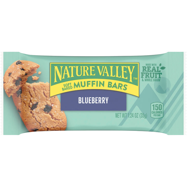 Nature Valley Soft Blueberry Muffin Bar-1.24 oz.-12/Box-4/Case